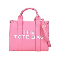 Tote Bag for Women, Trendy Leather Tote Bag Small Personalized Top Handle Crossbody Handbags for Work Travel