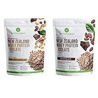 Antler Farms - 100% Grass Fed New Zealand Whey Protein Isolate Bundle, 2 lbs - Pure and Clean, 7 Ingredients, Cold Processed