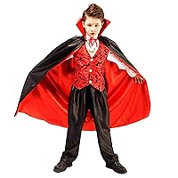 DSplay Kids Gothic Classic Vampire Halloween Costume