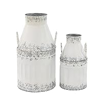 Deco 79 Metal Decorative Jars, Set of 2 11
