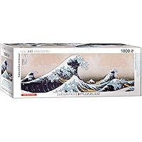 EuroGraphics Great Wave of Kanagawa (Expanding Upon The Works by Katsushika Hokusai) 1000Piece Puzzle, Red