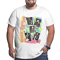 New-Kids On The-Block Big Size Cotton Comfortable and Breathable Men's T-Shirt