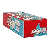 KIT KAT Birthday Cake Flavored Creme with Sprinkles, Bulk, Individually Wrapped Wafer Candy Bars, 1.5 oz (24 Count)