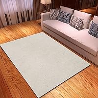 Non-Slip Area Rugs Beige Recycled Craft Paper Texture As Grain Kraft Effect Notebook Rice Brown Light Home Decor Rugs Carpet for Classroom Living Room Bedroom Dining Room Kindergarten Family 4'X6'