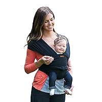 JJ Cole Agility Flex Stretch Baby Carrier – Infant Carrier to Toddler Carrier – 1 Size fits Most Parents – Women 6-20 and Men XS-2X