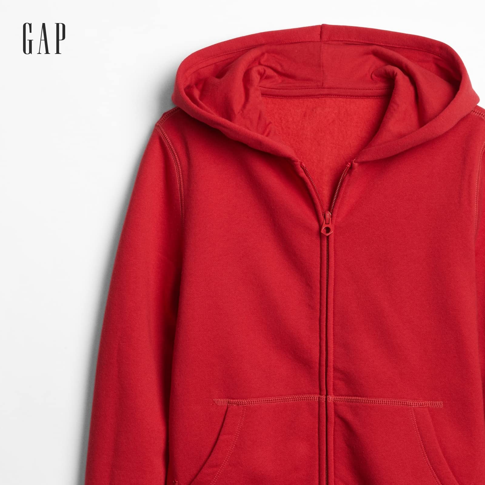 GAP Boys' Full Zip Hoodie Hooded Sweatshirt