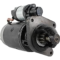 DB Electrical SBO0180 New Starter for Holland Skid Steer Loader L781 L783 L785 L865 Ls180 Lx865 Lx885, 86513093 with 201 & 332T Diesel B0001369020 IS0624 0-001-369-020 410-24218 18372 2-2216-BO