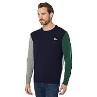 Lacoste Men's Regular Fit Color-Block Sweater