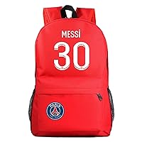 Classic Casual Backpack Lionel Messi Canvas Bookbag-Lightweight PSG Rucksack Novelty Backpack for Travel,Outdoor