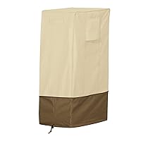 Classic Accessories Veranda Water-Resistant 26 Inch Square Smoker Grill Cover, Grill Cover, Grill Cover for Outdoor Grill, BBQ Cover