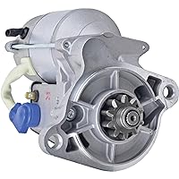 DB Electrical 410-52137 Starter Compatible With/Replacement For Caterpillar Lift Truck T100D V110 V150 / Holland L454 L55 / Teledyne-Continental Engines TM-13 / TMD-13M00500, TMD-13M500