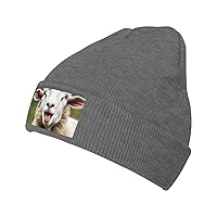 Unisex Beanie for Men and Women Funny Naughty Sheep Tongue Knit Hat Winter Beanies Soft Warm Ski Hats