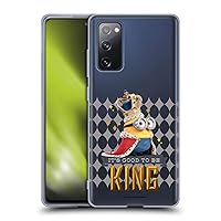Head Case Designs Officially Licensed Minions King Bob Minion British Invasion Soft Gel Case Compatible with Samsung Galaxy S20 FE / 5G