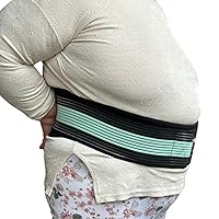 Lumbowrap® - The Plus Size Hip & Lower Back Wrap For Big People That Makes It Easier To Walk Further & Stand Up Longer Periods (For Sciatica, Herniated Discs, Spinal Stenosis, Arthritis, & Obesity) (XX-Large)