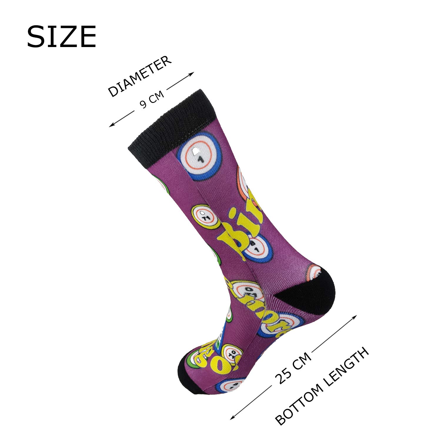 YISHOW Unisex Novelty Crew Socks Casual Funny Crazy Dress Socks Gift