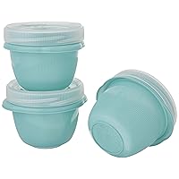 TakeAlongs Snacking Food Storage Containers, 1.2 Cup, Colors may vary