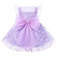 IMEKIS Baby Girl Butterfly Birthday Dress Tulle Wedding Formal Party Gown Cake Smash Photoshoot Outfit