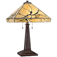 Robert Louis Tiffany Budding Branch Mission Tiffany Style Table Lamp 24