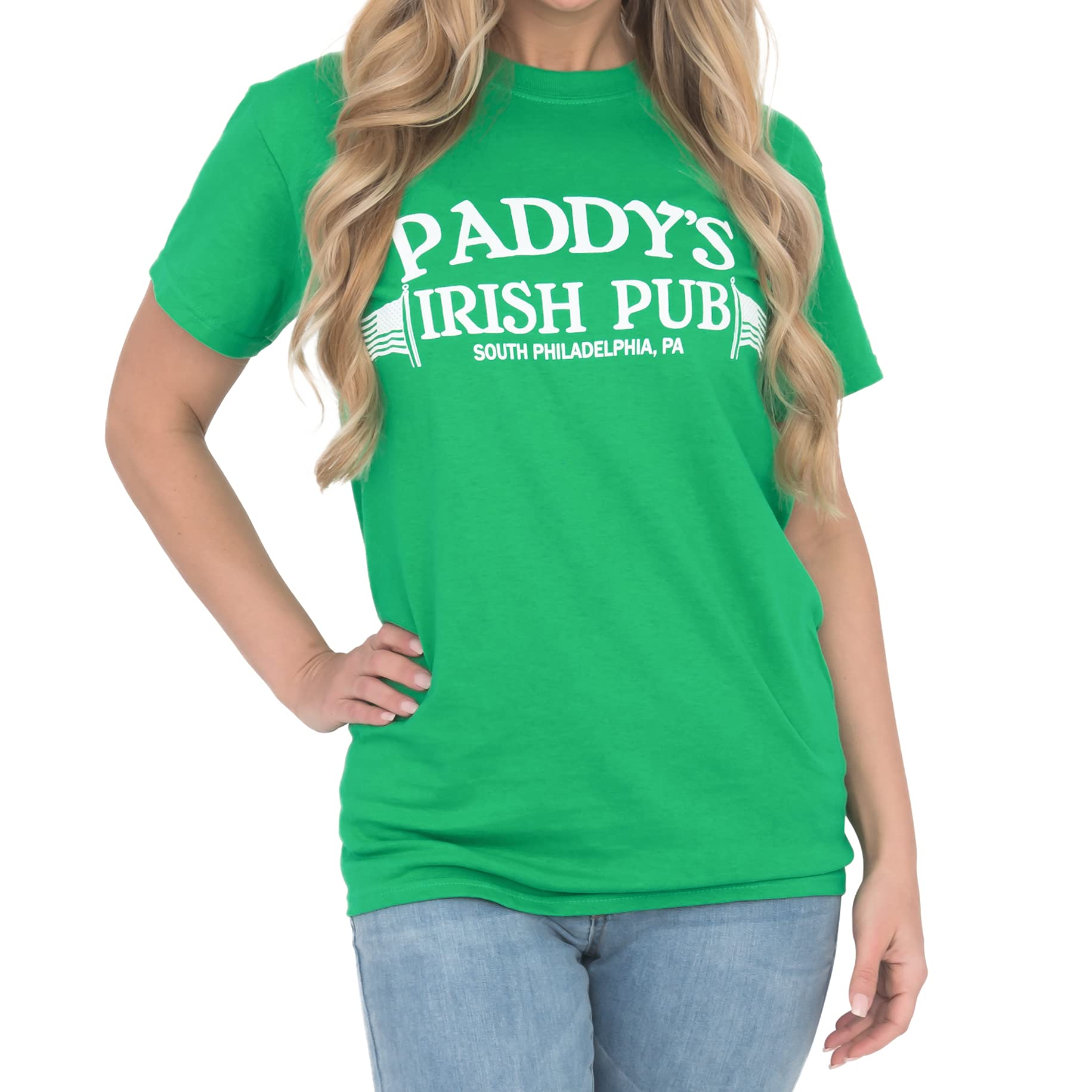 It's Always Sunny in Philadelphia Paddy's Irish Pub Adult TV T-Shirt Officially Licensed by Ripple Junction