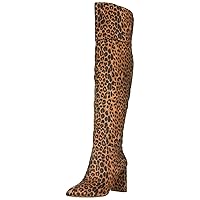 Jessica Simpson Women's Akemi Over The Knee Boot, Natural, 9