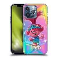Head Case Designs Officially Licensed Trolls 3: Band Together Poppy Graphics Soft Gel Case Compatible with Apple iPhone 13 Pro