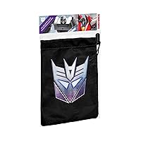 Renegade Game Studios: Transformers RPG Decepticon Dice Bag - Roleplaying Game Accessory, Locking Drawstring,, Double-Lined Fabric