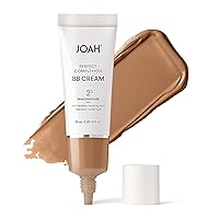 JOAH Beauty Perfect Complexion BB Cream with Hyaluronic Acid and Niaciminade,Korean Makeup with Medium Buildable Coverage,Evens Skin Tone,Lightweight,Semi Matte Finish,Tan with Neutral Undertones