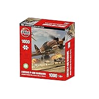 Airfix Curtiss P-40B Warhawk WWII Military Aviation 1000 Piece Jigsaw Puzzle HVCAX0002