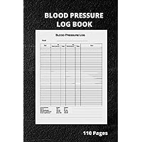 Blood Pressure Log Book for Mother: Record and Monitor Blood Pressure and Pulse Rate at Home. Easy and Simple Log Readings to Monitor Blood Pressure