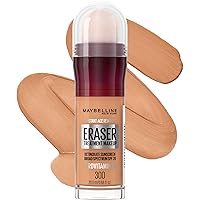 Maybelline Instant Age Rewind Eraser Foundation with SPF 20 and Moisturizing ProVitamin B5, 300, 1 Count (Packaging May Vary)
