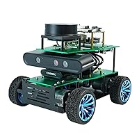 Yahboom Programmable Smart Robot Kit with Hanging Chassis - ROS Guide, Smart Robot, AI Electronic Science Project, Voice Control（Without Raspberry Pi ）