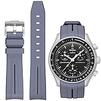 Stanchev Bands For Moonswatch Watch,Leather Band Compatible With Omega X Swatch Speedmaster/Rolex/SEIKO 20mm watch,Omega Speedmaster Watch Replacement