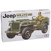 TAMIYA Jeep Willys 1/4 Ton 4X4 Hobby Model Kit for ages 168 months to 1200 months