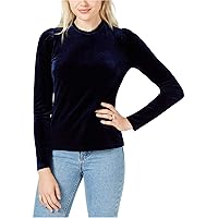 Womens Puff Sleeve Pullover Blouse