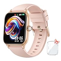 LESHIDO Smart Watch, Latest 1.85 Inch TFT HD Display Smart Watch with Reception & Dial Smart Watch for Android iPhone with Pedometer Fitness Tracker Heart Rate SMS Reminder