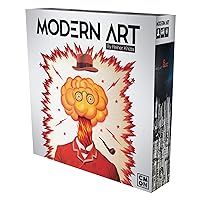 CMON Modern Art Board Game | Art Museum Auction Strategy Game | A Competitive Game of Prediction | Great for Game Night with Adults | Ages 14+ | 3-5 Players | Average Playtime 45 Minutes | Made