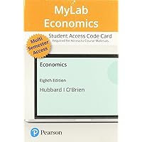 Economics -- MyLab Economics with Pearson eText Access Code Economics -- MyLab Economics with Pearson eText Access Code eTextbook Paperback Printed Access Code