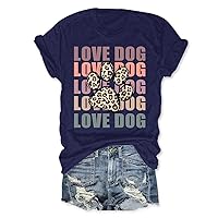 Women's Tops and Blouses Spring Womens Daily Print O Neck Tank Tops Short Sleeve Fashion T Shirt Casual Loose