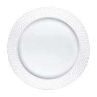 Creative Converting Pearl Pebble Plastic Dessert Plates, 7
