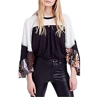 Free People Womens Friday Fever Pullover Blouse