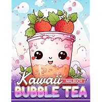 Kawaii Bubble Tea Malbuch (German Edition)