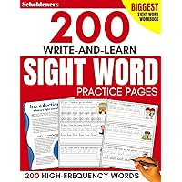 200 Write-and-Learn Sight Word Practice Pages: Learn the Top 200 High-Frequency Words Essential to Reading and Writing Success (Sight Word Books) 200 Write-and-Learn Sight Word Practice Pages: Learn the Top 200 High-Frequency Words Essential to Reading and Writing Success (Sight Word Books) Paperback