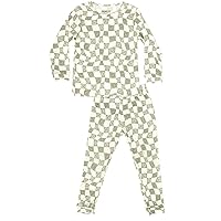 Two Piece Sets in Organic Bamboo with 11 Hand-Drawn Original Designs