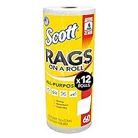 Scott® Rags On A Roll™ (54992), All-Purpose Towels, 9.4