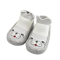 Baby Anti-Slip Socks Shoes Boys Girls Indoor Slippers Baby Sneakers Kids Lightweight Cartoon Designs Mesh Shoes Sneakers