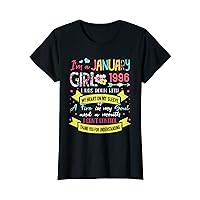 Awesome Since 1996 27th Birthday I'm a January Girl 1996 T-Shirt