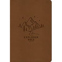 KJV Explorer Bible for Kids, Brown LeatherTouch, Indexed, Red Letter, Full-Color Design, Photos, Illustrations, Charts, Videos, Activities, Easy-to-Read Bible MCM Type KJV Explorer Bible for Kids, Brown LeatherTouch, Indexed, Red Letter, Full-Color Design, Photos, Illustrations, Charts, Videos, Activities, Easy-to-Read Bible MCM Type Imitation Leather