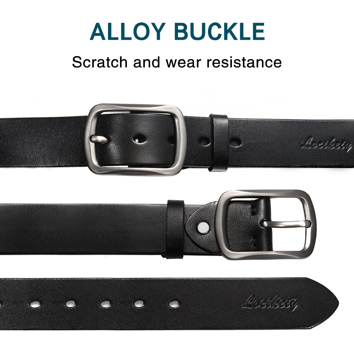 Mens Leather Belt,Belts for Men,Mens Belts Casual for Classic Jeans,Work  Business Dress Belt Genuine Leather Belt