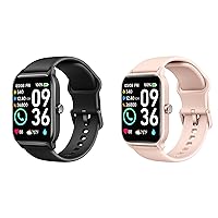 Smart Watch 2pack (Black + Pink)