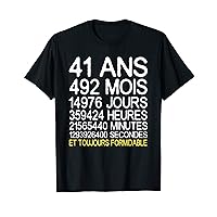 41 year birthday gift for men vintage made in 1980 T-Shirt